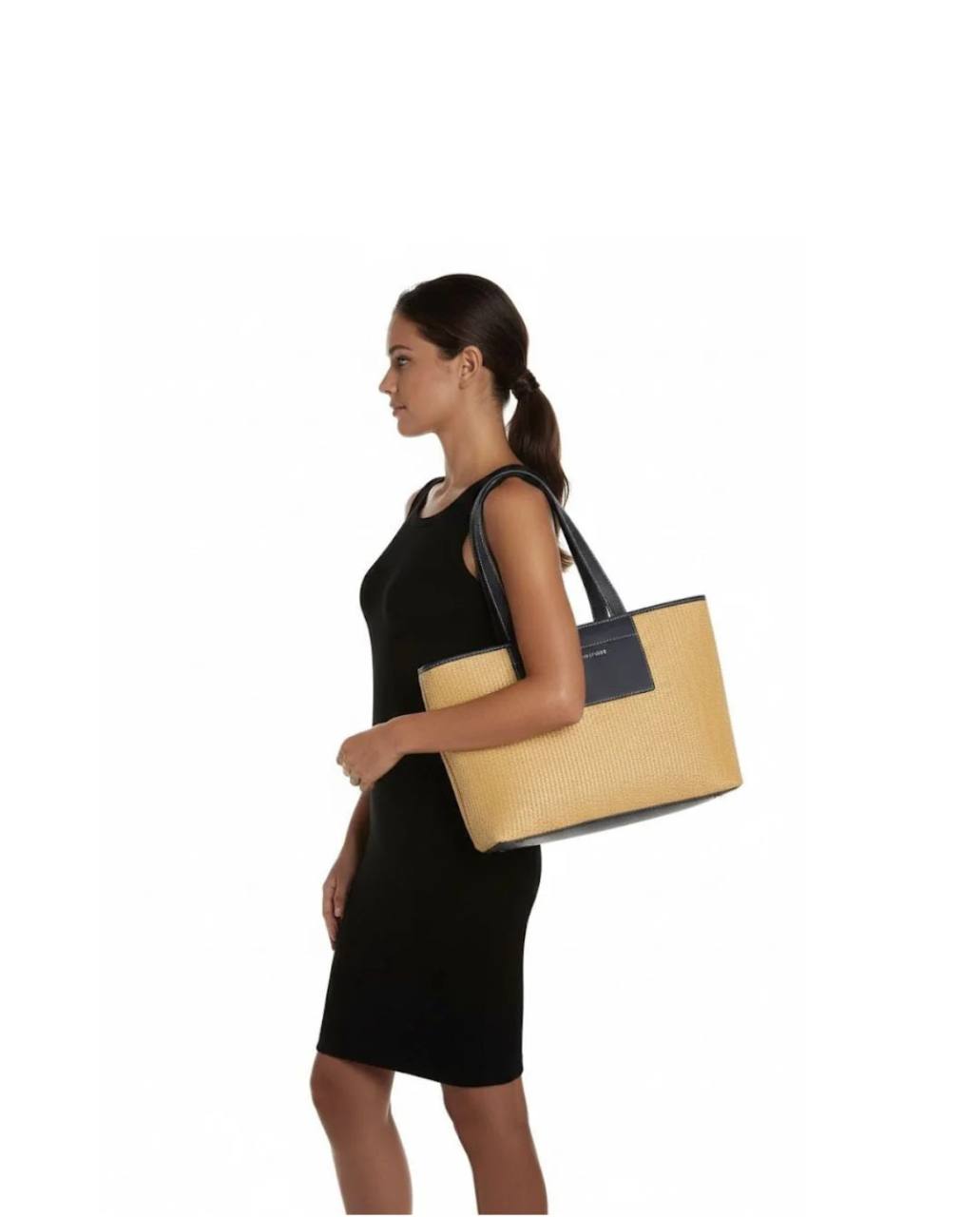 Tommy Hilfiger Keaton II Straw Tote Women